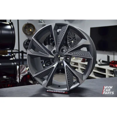 Juego de 4 Llantas para Audi 18 R7 Antracita Mate AU103