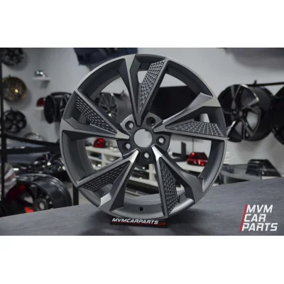 Juego de 4 Llantas para Audi 18 R7 Antracita Mate AU103