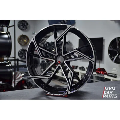 Juego de 4 Llantas 19 Audi RS Nova Black Polish AU099