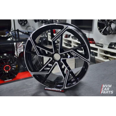 Juego de 4 Llantas 20 Audi RS Nova Black Polish AU099