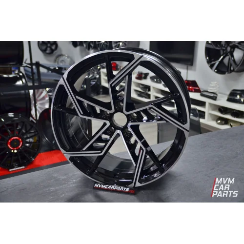 Juego de 4 Llantas 21 Audi RS Nova Black Polish AU099