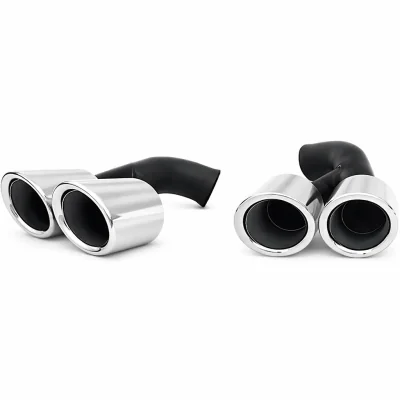 Salidas de escape para Porsche Cayenne 2014-2017 Cromadas