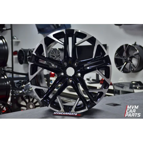 Juego de 4 Llantas 18 Terrion Black Polish S022