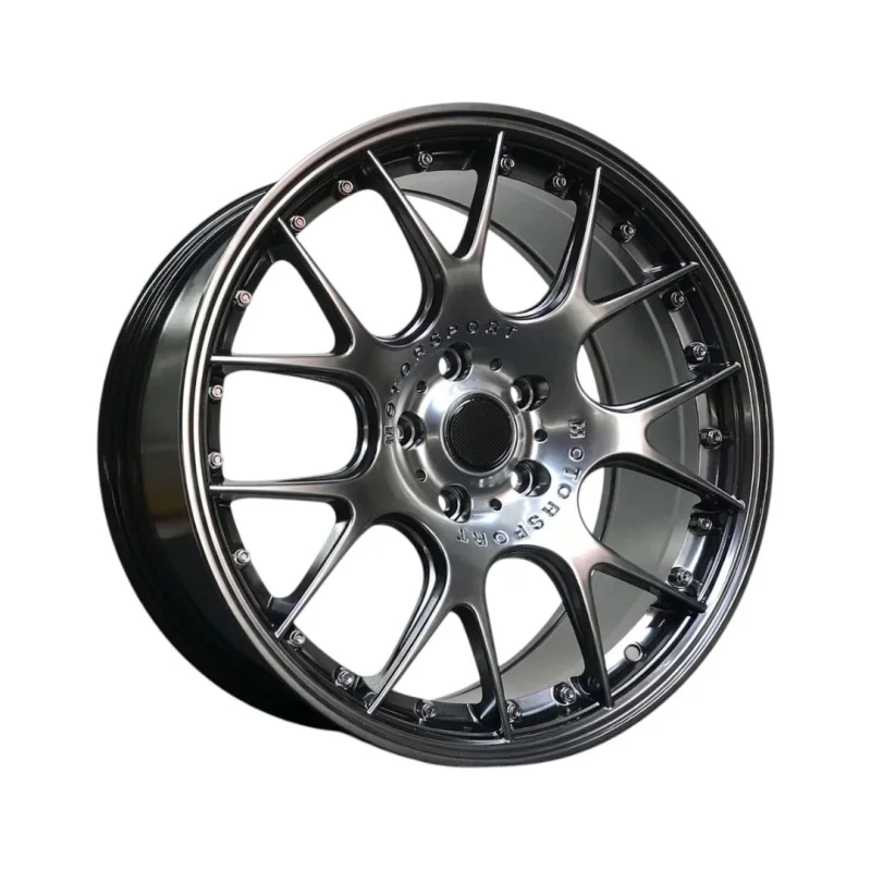 Juego de 4 Llantas 18 Look BBS Motorsport Hyper Black BM153