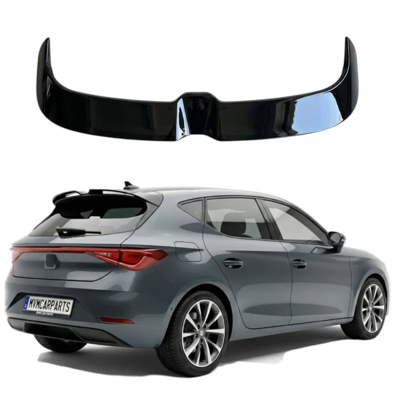 Aleron spoiler trasero Seat Leon MK4 Negro Brillo