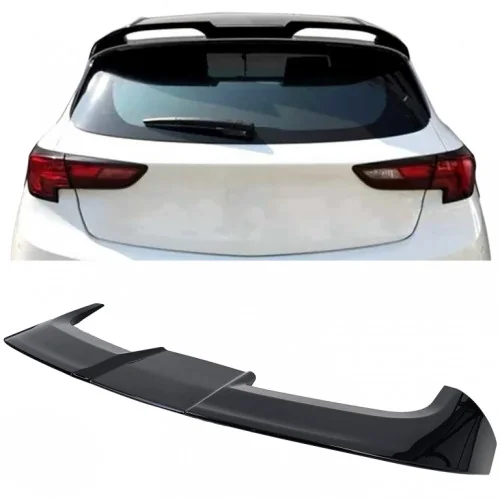 Aleron spoiler trasero para Opel Astra K 2016-2020 Negro Brillo