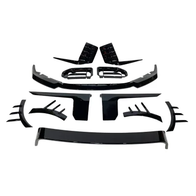 Kit De Carrocería BMW G87 M2 Look M Performance Negro Brillante