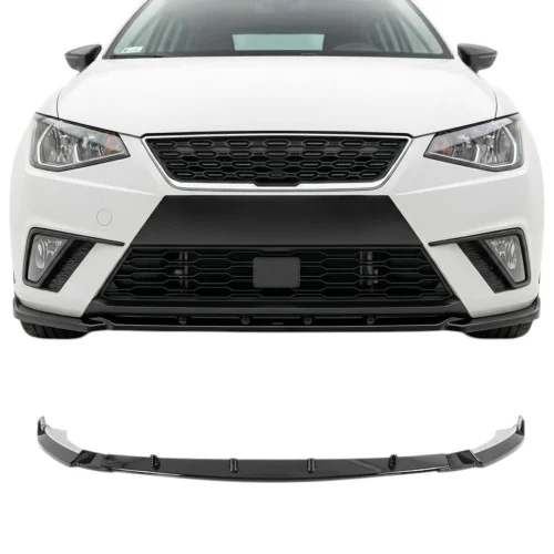 Añadido Lip delantero Seat Ibiza FR 6J 2012-2017 Negro Brillo
