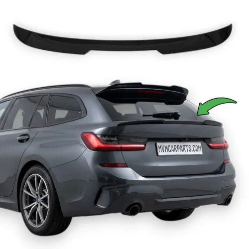 Aleron de porton inferior BMW Serie 3 G21 Touring Negro Brillo