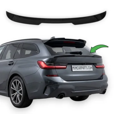 Aleron de porton inferior BMW Serie 3 G21 Touring Negro Brillo
