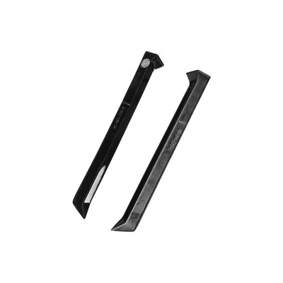 Aletines laterales de luna trasera BMW Serie 3 G21 Touring Negro Brillo