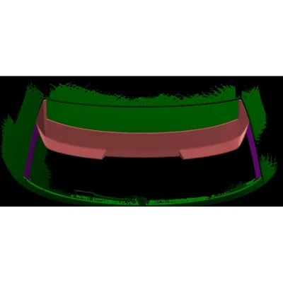 Aleron de porton superior BMW Serie 3 G21 Touring Negro Brillo