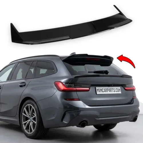 Aleron de porton superior BMW Serie 3 G21 Touring Negro Brillo