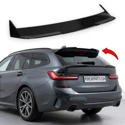 Aleron de porton superior BMW Serie 3 G21 Touring Negro Brillo