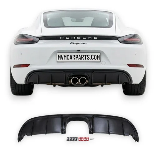 Difusor trasero Porsche Cayman 718 982 look GT4