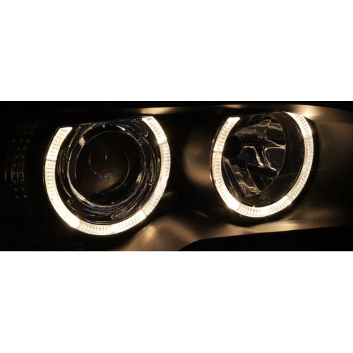 Faros Xenon BMW Serie 3 E46 2003-2006 Coupe / Cabrio con Angel Eyes