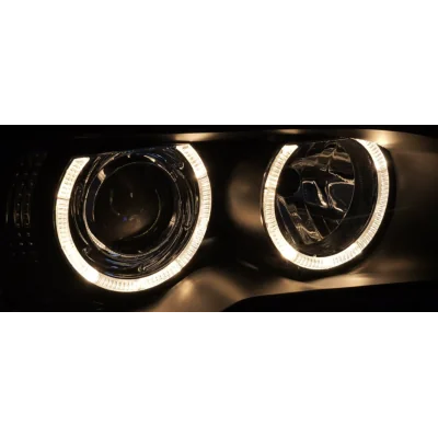 Faros Xenon BMW Serie 3 E46 2003-2006 Coupe / Cabrio con Angel Eyes
