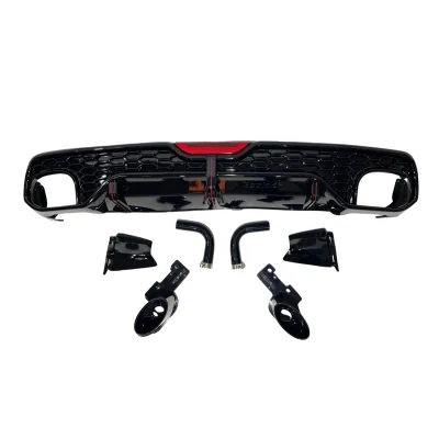 Difusor trasero Audi Q5 SUV 2018-2024 look RSQ5