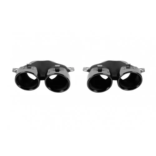 Difusor trasero para Mercedes GLC SUV X254 look GLC43 AMG Salidas Negras