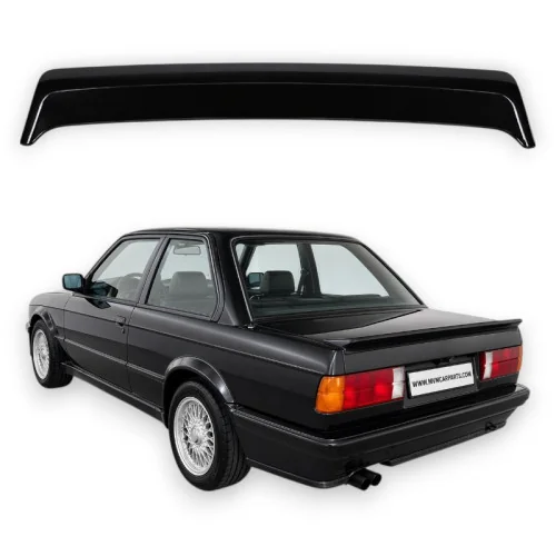 Alerón BMW Serie 3 E30 1982-1994 Negro Brillo