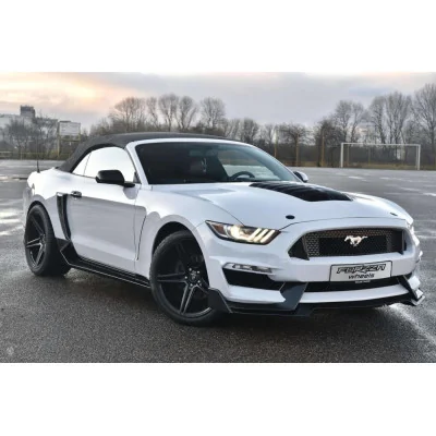 Juego de 4 Llantas 20 Forzza Bosan Satin Black 5X114.3 para Ford Mustang Shelby Ecoboost