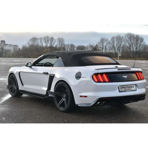 Juego de 4 Llantas 20 Forzza Bosan Satin Black 5X114.3 para Ford Mustang Shelby Ecoboost