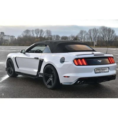 Juego de 4 Llantas 20 Forzza Bosan Satin Black 5X114.3 para Ford Mustang Shelby Ecoboost