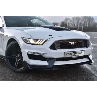 Juego de 4 Llantas 20 Forzza Bosan Satin Black 5X114.3 para Ford Mustang Shelby Ecoboost