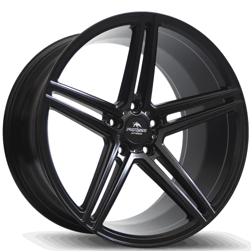 Juego de 4 Llantas 20 Forzza Bosan Satin Black 5X114.3 para Ford Mustang Shelby Ecoboost