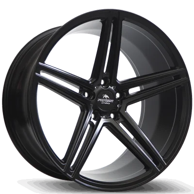 Juego de 4 Llantas 20 Forzza Bosan Satin Black 5X114.3 para Ford Mustang Shelby Ecoboost