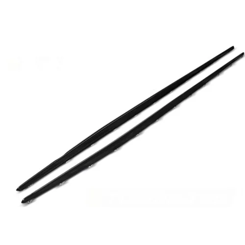 Añadidos de Talonera AMG para Mercedes Clase A W176 y CLA W117 Negro Brillo