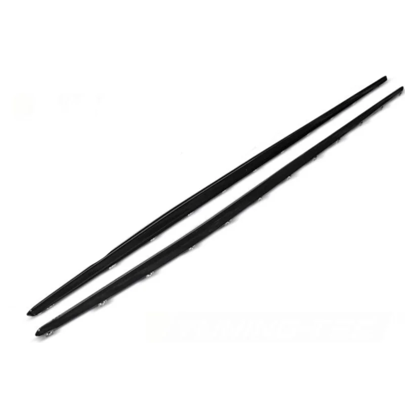 Añadidos de Talonera AMG para Mercedes Clase A W176 y CLA W117 Negro Brillo