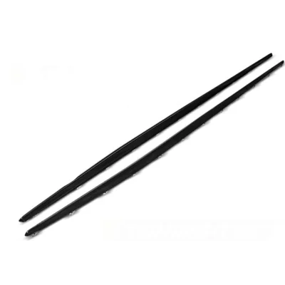 Añadidos de Talonera AMG para Mercedes Clase A W176 y CLA W117 Negro Brillo