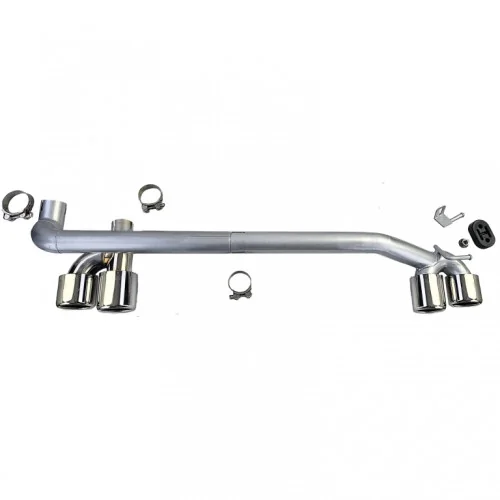 Silencioso escape trasero BMW Serie 3 F30 F31 4 Salidas