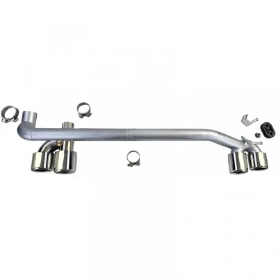 Silencioso escape trasero BMW Serie 3 F30 F31 4 Salidas