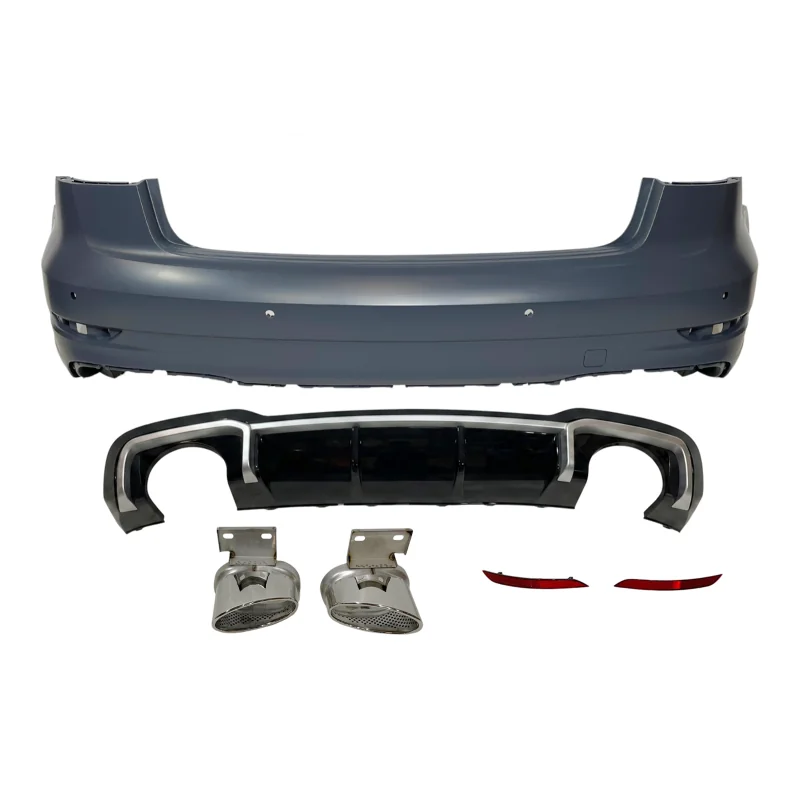 Paragolpes Trasero para Audi A3 Sportback 2017-2019 Look RS3