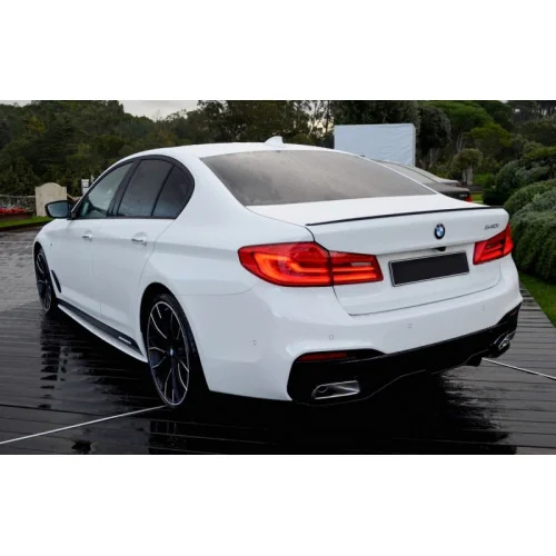 Aleron para BMW Serie 5 G30 look M5 Negro Brillo
