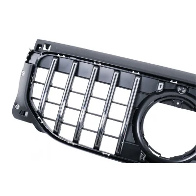 Rejilla Delantera Cromada Mercedes GLB X247 2023-2026 GT-R Panamericana