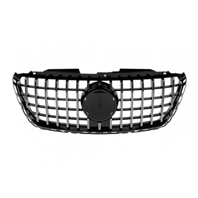 Parrilla frontal para Mercedes Sprinter W907 2018-2022 tipo Panamericana cromada