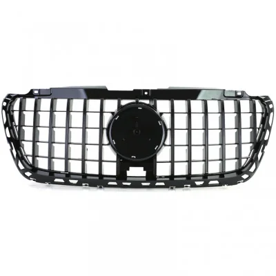 Parrilla frontal para Mercedes Sprinter W907 2018-2022 tipo Panamericana Negra