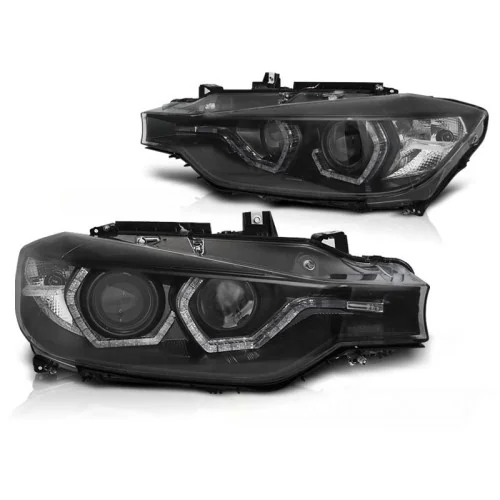 Faros Angel Eyes Led DRL BMW Serie 3 F30 F31 LCI