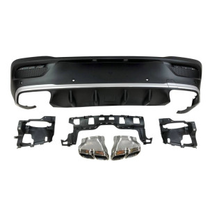 Difusor Trasero Mercedes C167 GLE 2020 look GLE 63 AMG