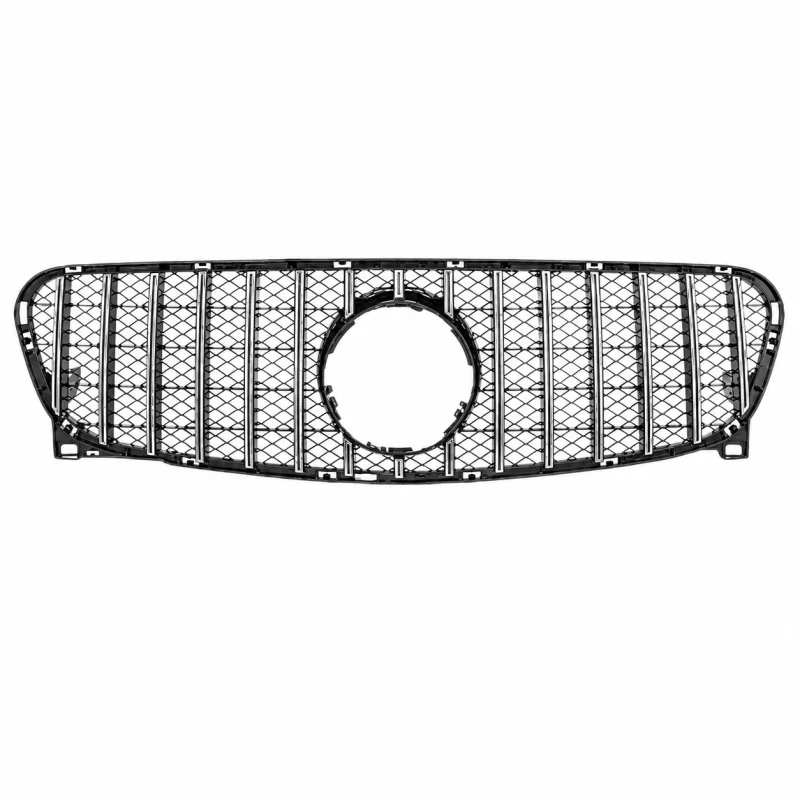 Parrilla delantera para Mercedes GLA 2014-2016 Look GT-R Panamericana Cromada