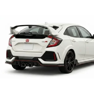 Alerón Honda Civic 2020 look Type R Negro brillante