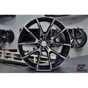 Juego de 4 Llantas 18 para BMW M80 Black BM104