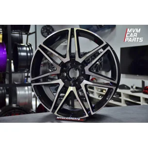 Juego de 4 Llantas 18 Mercedes AMG C43 Black MB07