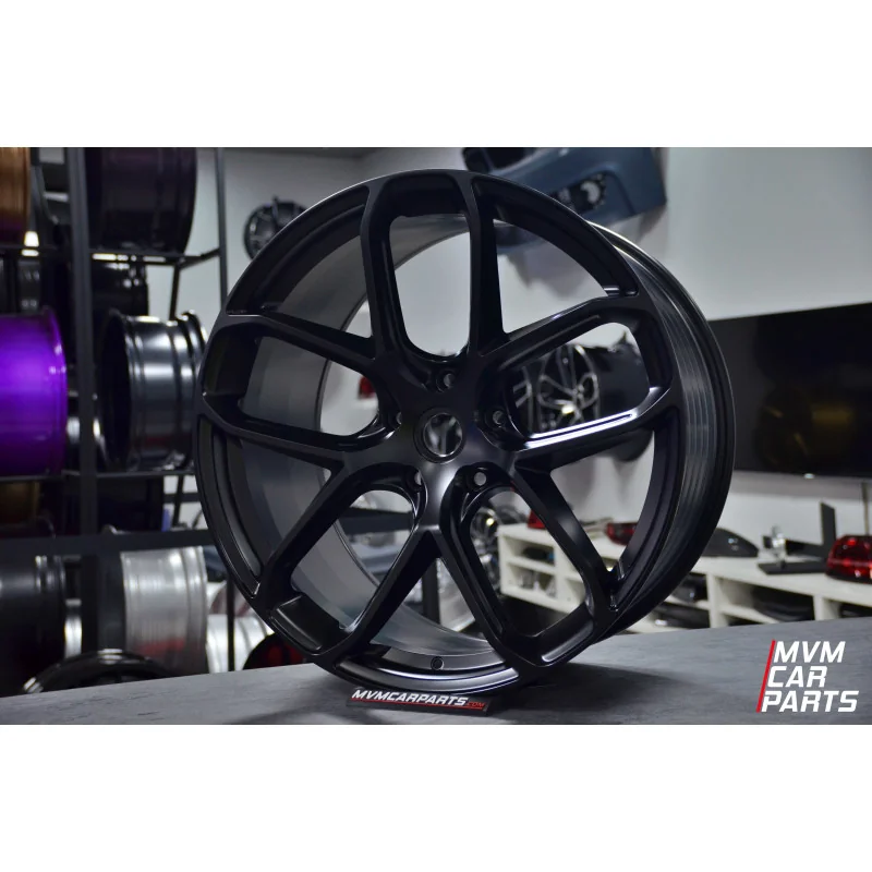 Juego de 4 Llantas 21 para Porsche Cayenne Macan Parma Satin Black P038