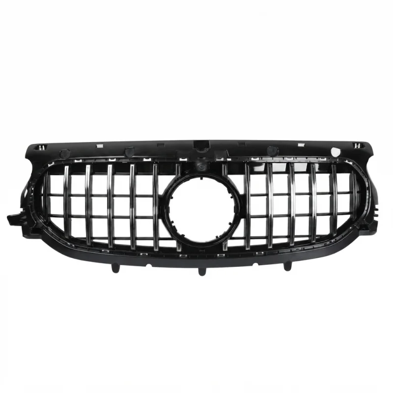 Parrilla delantera para Mercedes GLA H247 +2020 GT Panamericana Cromada con Paragolpes Estandar
