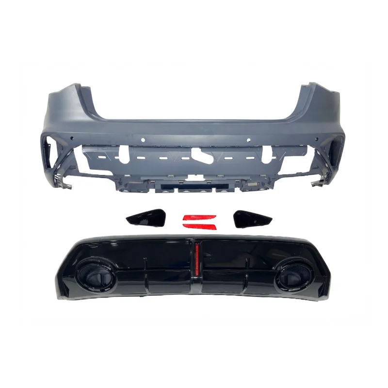 Paragolpes Trasero Audi A3 Sportback +2020 Look RS3 con LED