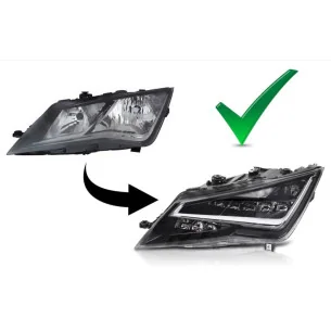 Faros Delanteros FULL LED para SEAT LEON III 5F 2012-2016